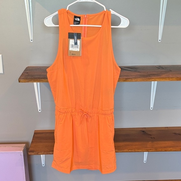 The North Face Dresses & Skirts - The North Face Vibrant Orange Sleeveless Dress